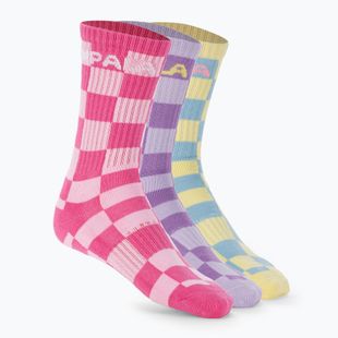 Női zokni IMPALA Skate 3 darab check