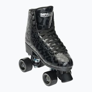 Női görkorcsolya IMPALA Quad Skate black leopard