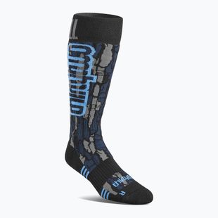 Férfi snowboard zokni ThirtyTwo Signature Merino black/blue