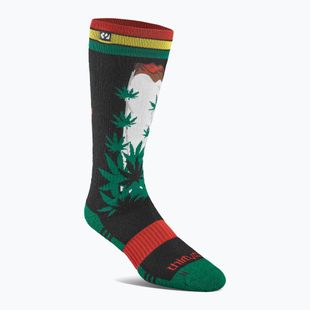 Férfi snowboard zokni ThirtyTwo TM Merino black/green