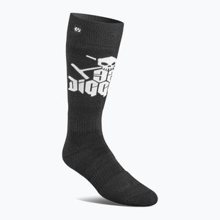 Férfi snowboard zokni ThirtyTwo Diggers Merino black/white