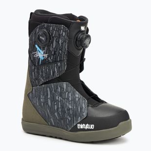 Férfi snowboard cipő ThirtyTwo Lashed Double Boa Powell '24 olive/grey/black