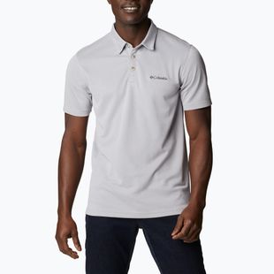Férfi póló Columbia Nelson Point Polo columbia grey