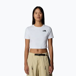 Női póló The North Face Essential Cropped Slim Tee tnf fehér