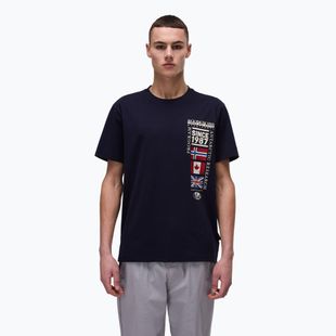 Férfi Napapijri S-Turin 1 blu marine póló