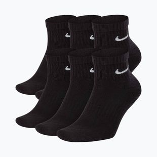 Nike Everyday Cushioned 6 pár fekete/fehér zokni