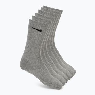 Zokni Nike Everyday Cushioned 6 pár carbon heather/black