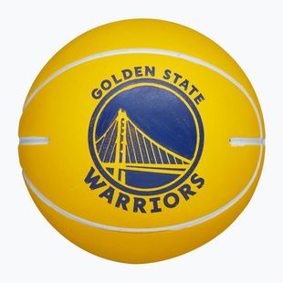 Super Mini Wilson NBA NBA Dribbler labda Golden State Warriors sárga