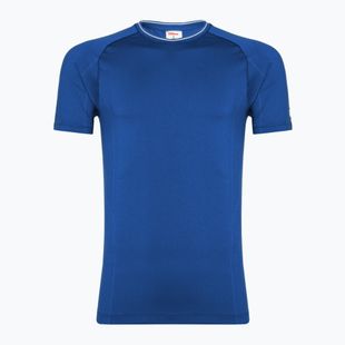 Férfi póló Wilson Team Seamless Crew royal blue