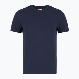 Női tenisz póló Wilson Team Graphic W klasszikus tengerészkék