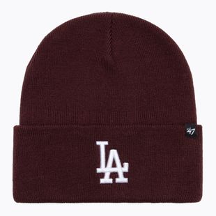 Téli sapka 47 Brand MLB Los Angeles Dodgers Haymaker dark maroon