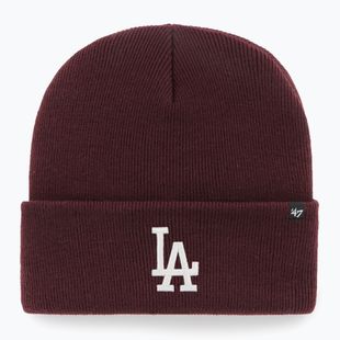 Téli sapka 47 Brand MLB Los Angeles Dodgers Haymaker dark maroon