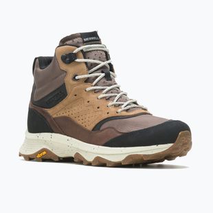 Férfi túrabakancs Merrell Speed Solo Mid WP föld