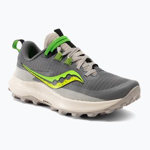 Női futócipő Saucony Peregrine 13 gravel/slime