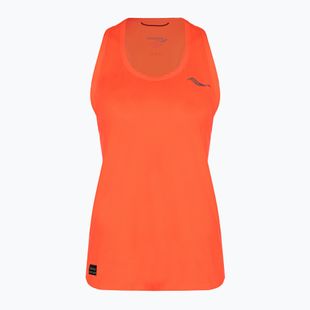 Női futótrikó Saucony Stopwatch Singlet vizi red