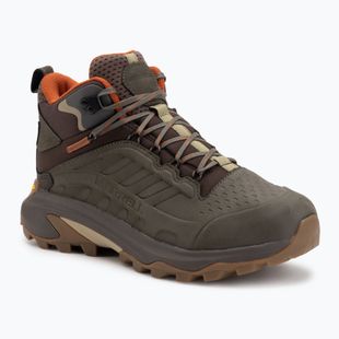 Férfi túracipő Merrell Moab Speed 2 Ltr Mid Wp olive