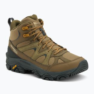 Férfi túrabakancs Merrell Thermo Snow Grip Mid Wp olive drab