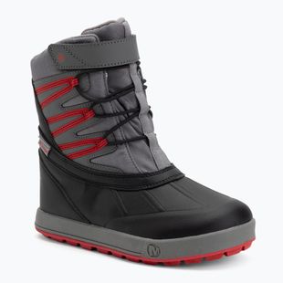 Gyerek hótaposó Merrell Snow Bank 5.0 WP black/red
