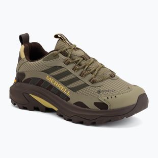 Férfi kirándulócipők Merrell Moab Speed 2 Gore-Tex olivine