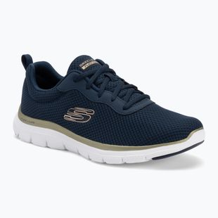 SKECHERS női cipő Flex Appeal 4.0 Brilliant View navy/gold