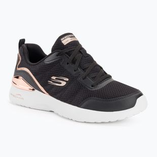 Női edzőcipő SKECHERS Skech-Air Dynamight The Halcyon fekete/rózsa arany