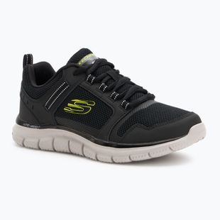 Férfi cipő SKECHERS Track Knockhill black/lime