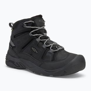 Férfi túracipő KEEN Circadia Mid Polar black/steel grey