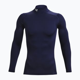 Férfi hosszú ujjú edzőfelső Under Armour Comp Mock UA Armour midnight navy/white