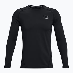Férfi edző hosszú ujjú póló Under Armour CG Armour Fitted Crew black/white