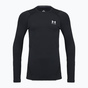 Férfi edző hosszú ujjú póló Under Armour CG Armour Fitted Crew black/white