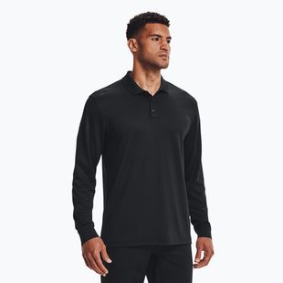 Férfi Under Armour Tactical Performance Polo 2.0 hosszú ujjú póló fekete/fekete
