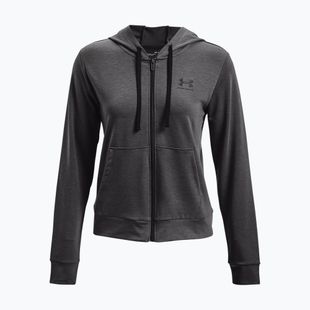 Under Armour női edzőpulóver Rival Terry Full Zip Hoodie szürke 1369853