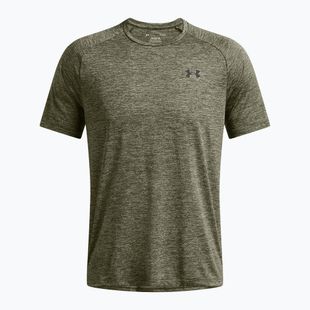 Férfi Under Armour Tech 2.0 edzőpóló marine green/fekete színben