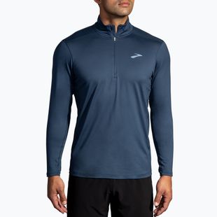 Férfi Brooks Dash 1/2 Zip 2.0 kék pala futó melegítőfelső