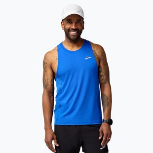Férfi Brooks Atmosphere Singlet 3.0 futó tank top neo kék