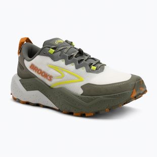 Férfi futócipő Brooks Caldera 8 dusty olive/lime/oyster