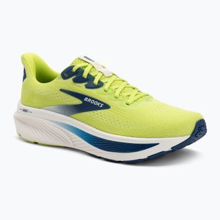 Férfi futócipő Brooks Ghost 17 acid lime/navy/white