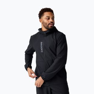 Férfi futókabát Brooks Canopy Jacket black