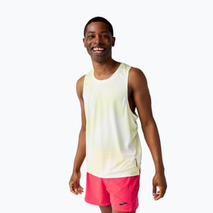 Férfi futópóló Brooks Dash Singlet Printed Sleeveless euphoryc luminary
