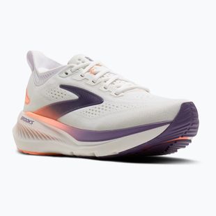 Női futócipők Brooks Glycerin 23 white/mulled grape/clear