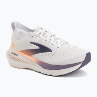 Női futócipők Brooks Glycerin 23 white/mulled grape/clear