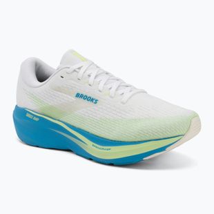 Férfi futócipők Brooks Ghost Amp white/blue/paradise green