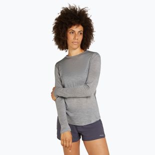 Női hosszú ujjú túrafelső icebreaker Merino 125 Cool-Lite Sphere III LS Tee metro heather