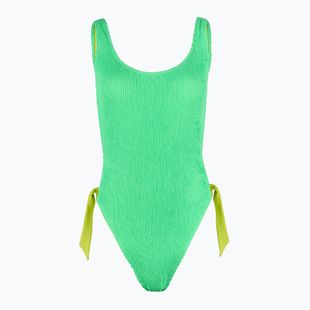Hurley Solid Scrunch Moderate One Piece tengerzöld női fürdőruha
