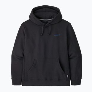 Patagonia Boardshort Logo Uprisal Hoody tinta fekete