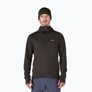 Férfi Patagonia R1 Thermal Full Zip Hoody fekete