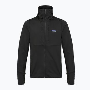 Férfi Patagonia R1 Thermal Full Zip Hoody fekete