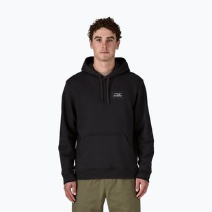 Férfi pulóver Patagonia '73 Skyline Uprisal Hoody ink black