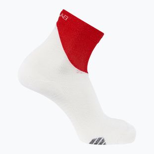 Futózokni Salomon S/Lab Phantasm Ankle white/ fiery red