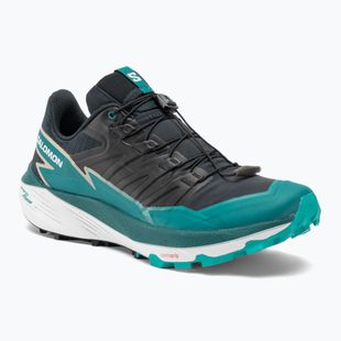 Férfi futócipő Salomon Thundercross carbon/tahitian tide/peacock blue